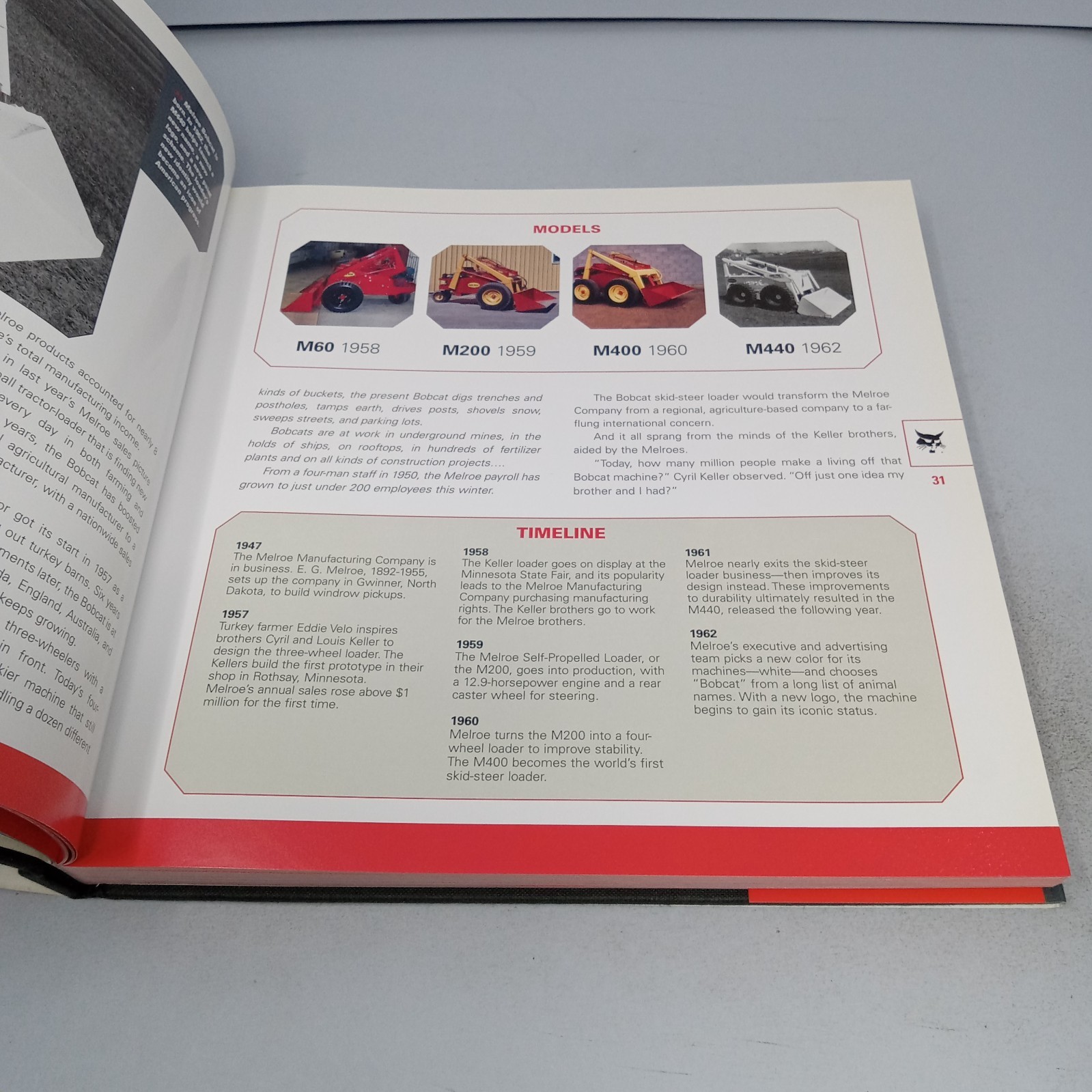 Bobcat: Fifty Years of Opportunity 1958–2008 Motorbooks Hardcover Marty Padgett