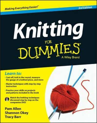 Knitting For Dummies – Paperback By Marly Bird – GOOD