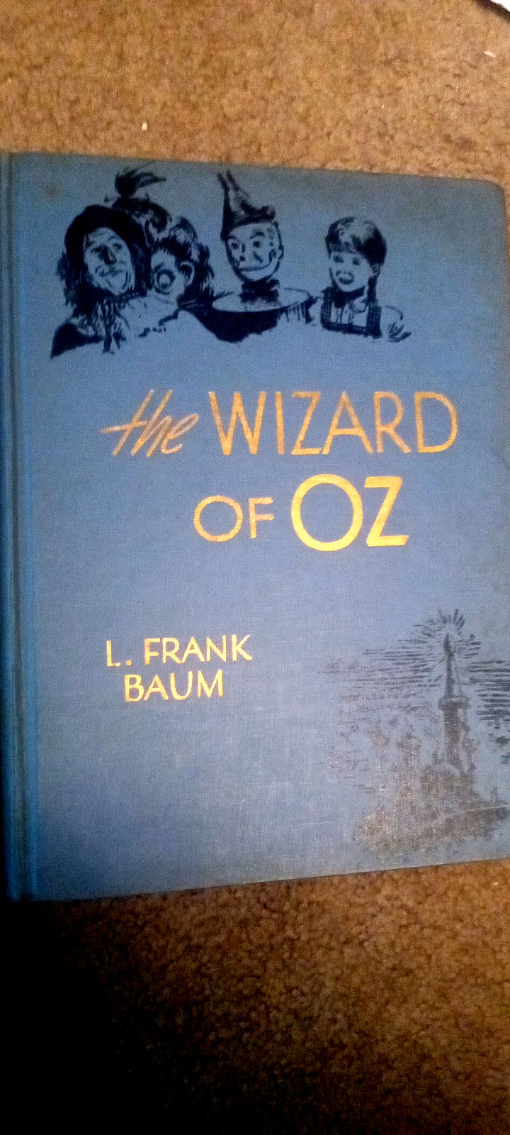 Lot of 2x THE WIZARD OF OZ L.F. Baum 1944 Bobbs-Merrill+Gossett- Evelyn Copelman