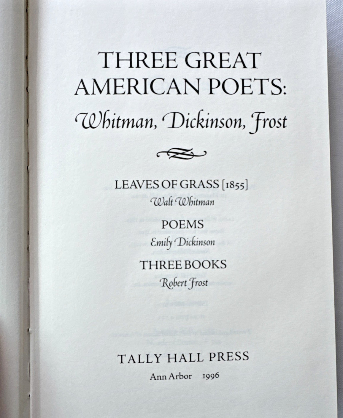 4 Leatherbound Classic Literature Book Lot Poe O Henry Whitman Dickinson Frost