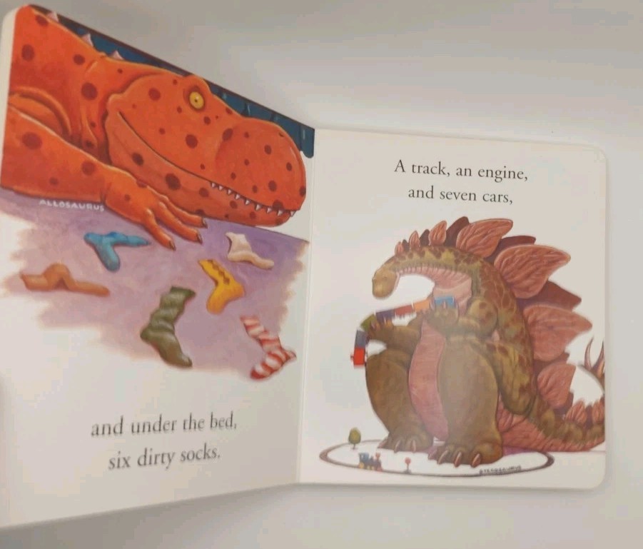🦕 2 Board Books – How Do Dinosaurs Count to Ten & Noisy Dinosaurs