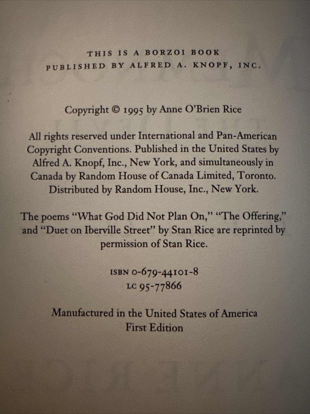 Vampire Chronicles Ser.: Memnoch the Devil : The Vampire Chronicles by Anne Rice