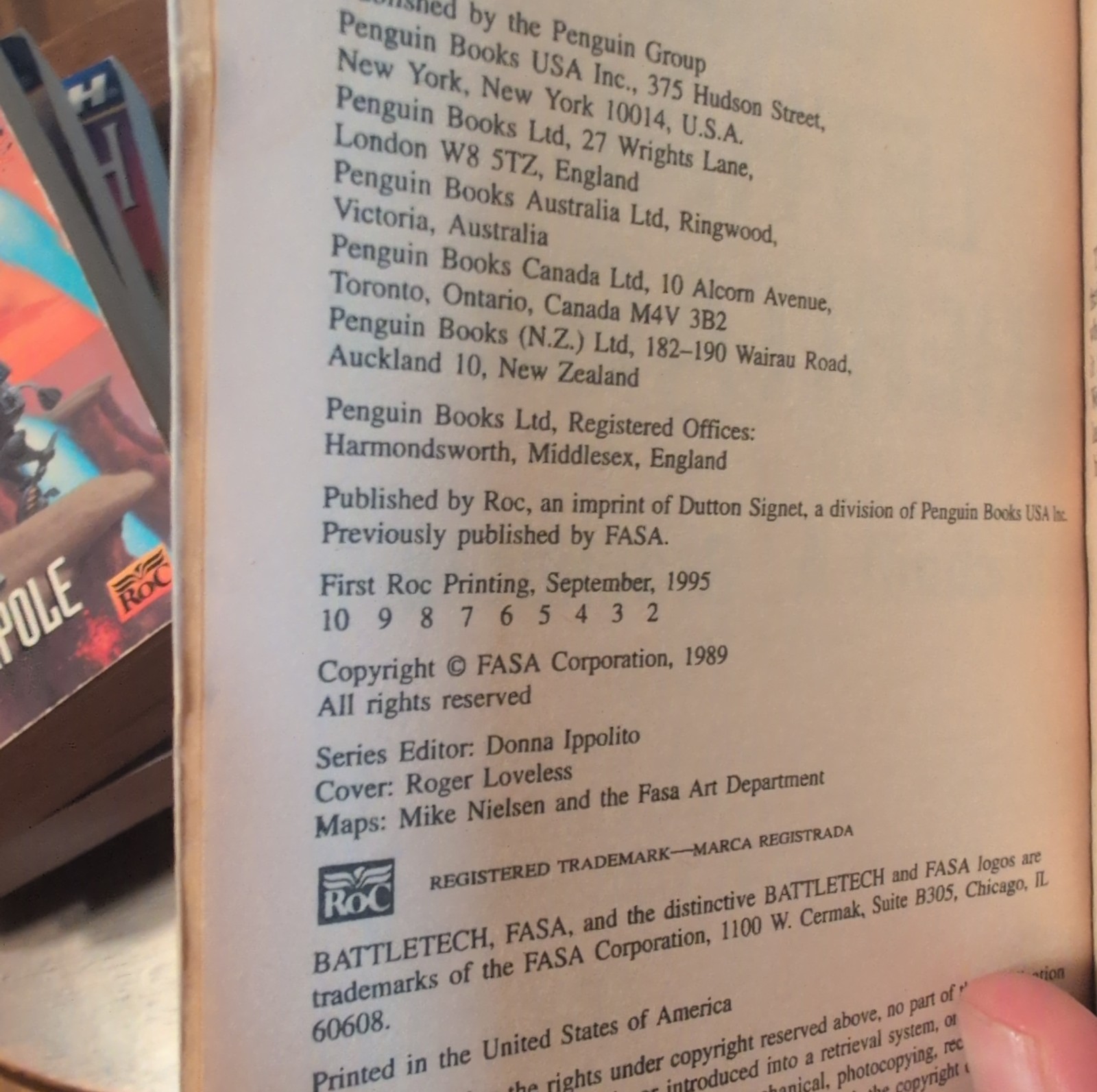 Battletech Blood of Kerensky Trilogy PBs by Michael A. Stackpole + Freebirth