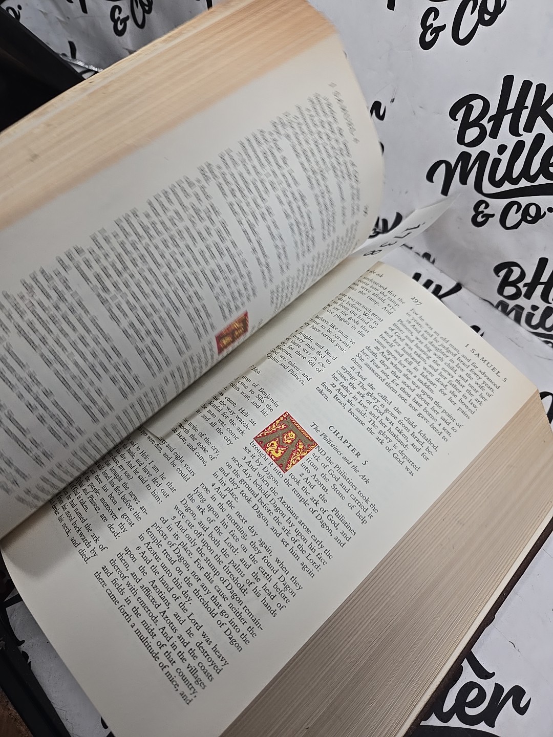 Catholic Family Edition Holy Bible John J Crawley 1953 HC Illustrated Spellman