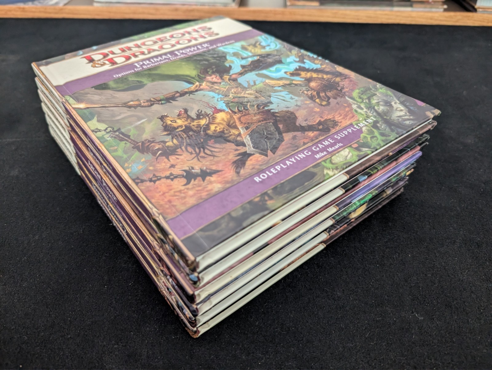 Lot of 6 Dungeons & Dragons 4e Arcane Divine Martial Psionic Primal Power VG