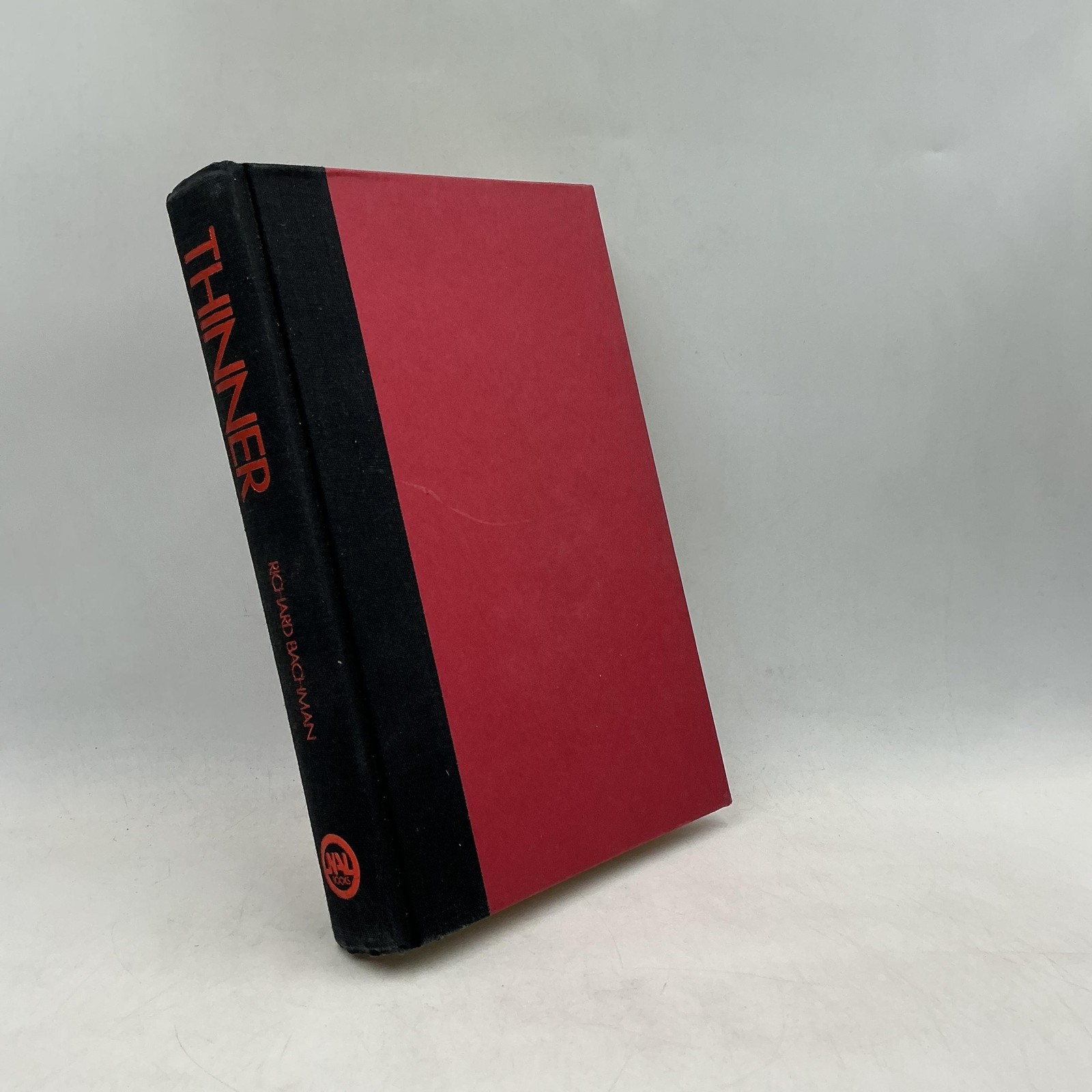 THINNER Richard Bachman HC New American Library 1984 1st Ed Horror Red/Black