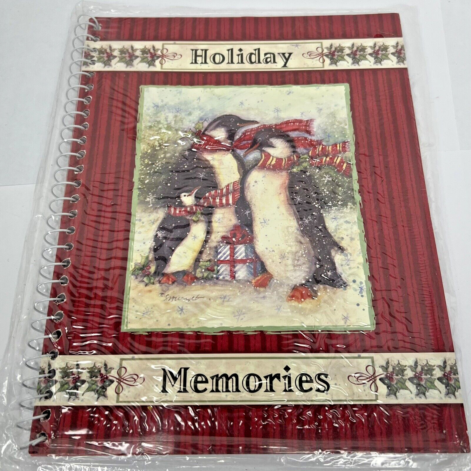 Holiday Memories Christmas Planner Organizer NEW Pockets 7 Years Card List