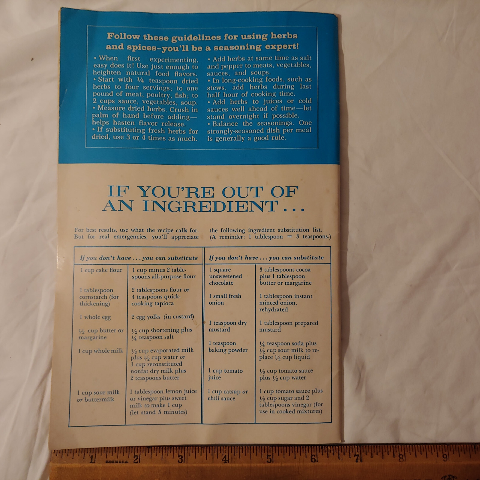 Shortcut Cooking 1969 recipe cookbook Meredith Corp