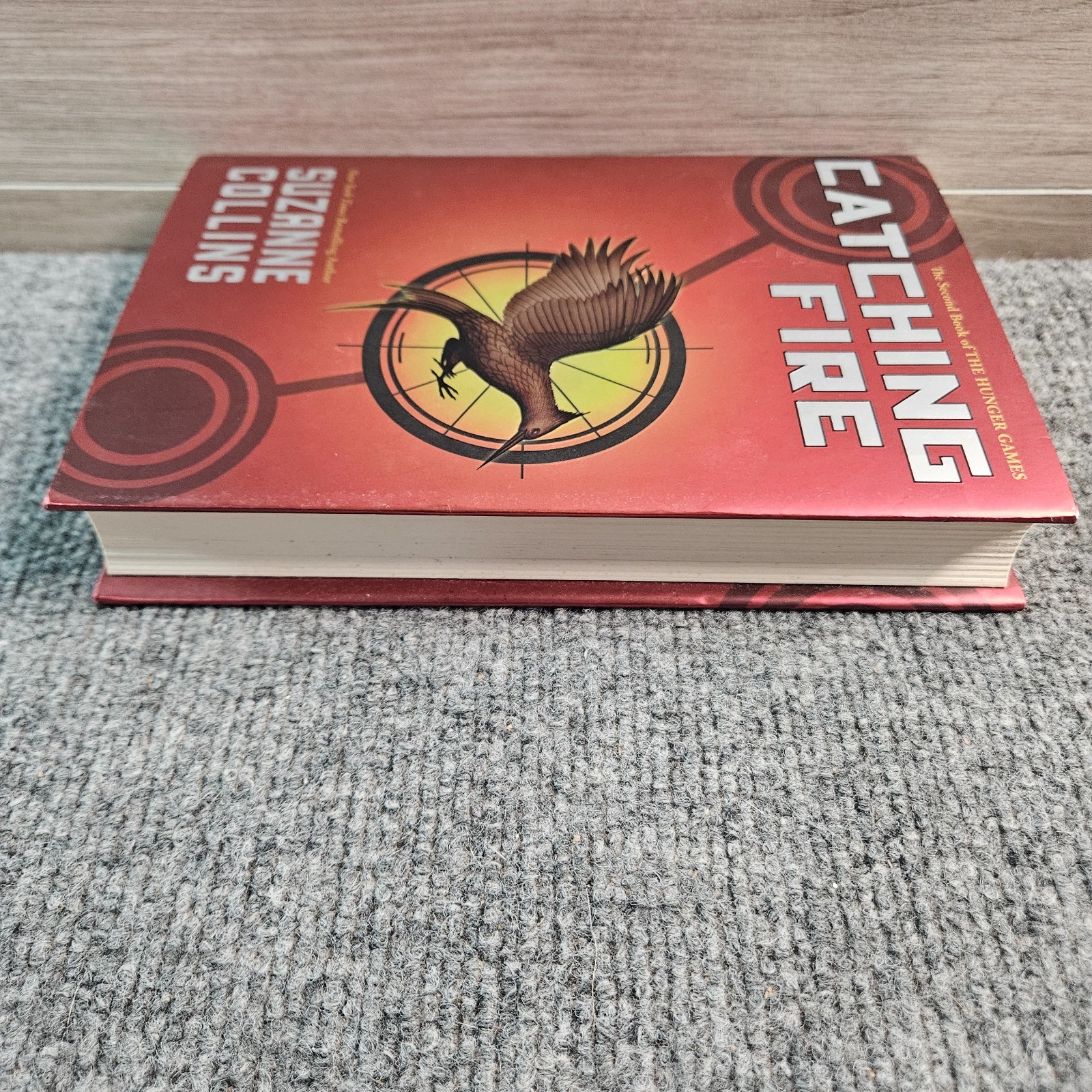 Suzanne Collins Catching Fire Hardcover Dust Jacket Hunger Games Book 2