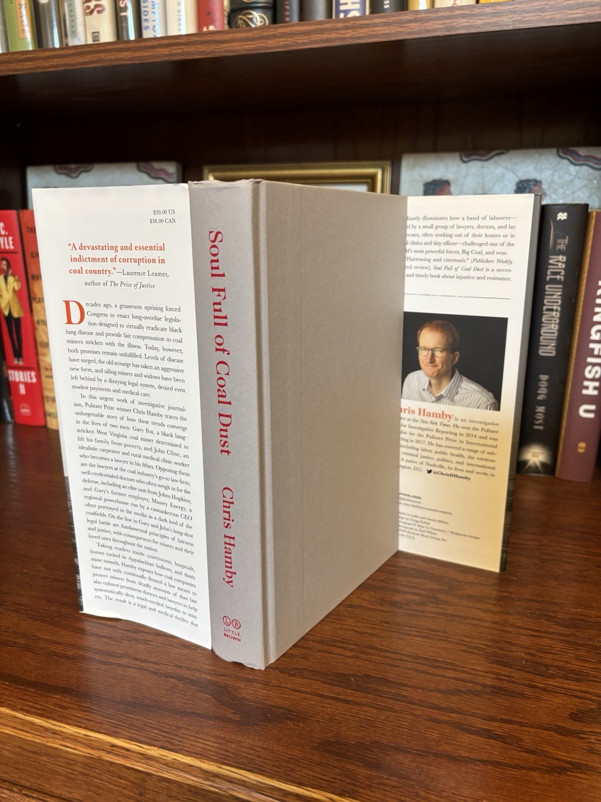 Soul Full of Coal Dust. Chris Hamby. 1st HC Ptg. LB 2020. Near Fine Unread