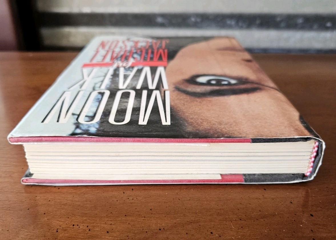 Moonwalk by Michael Jackson 1988 Hardcover Dust Jacket 1st Edition *Cover Indent