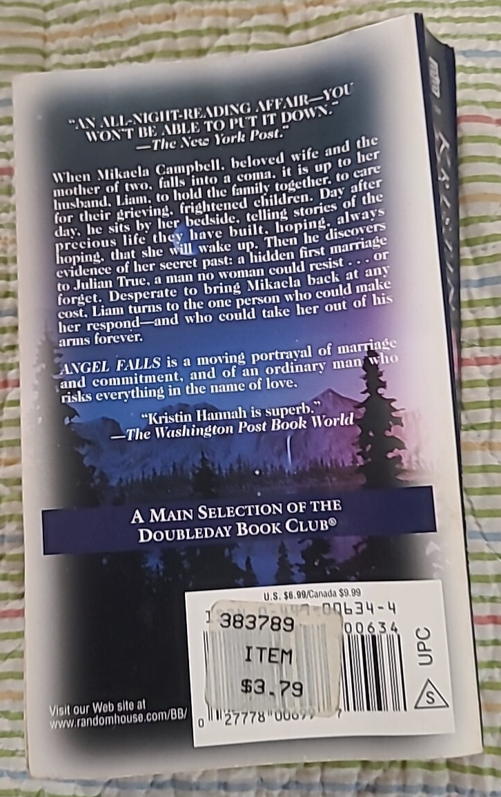 Angel Falls: A Novel Paperback Kristin Hannah