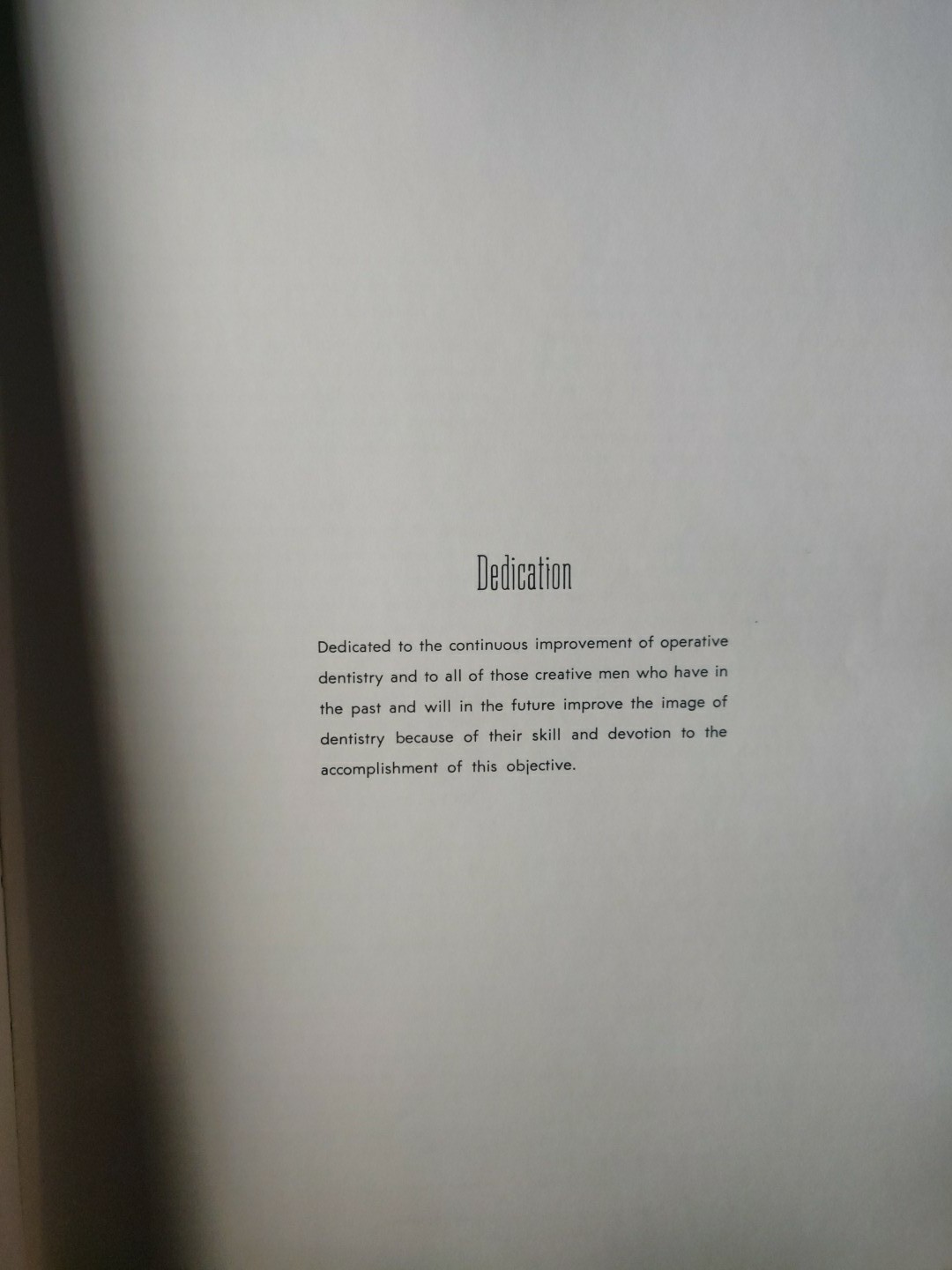 An Atlas of Cast Gold Procedures 1969 Revision Operative Atlas II Dentistry