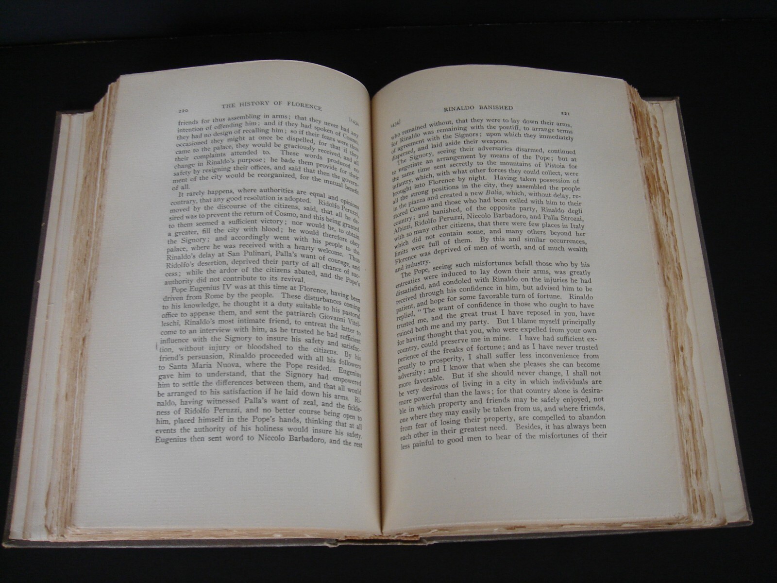 History of Florence Niccolo Machiavelli Renaissance Edition Limited Copy #503