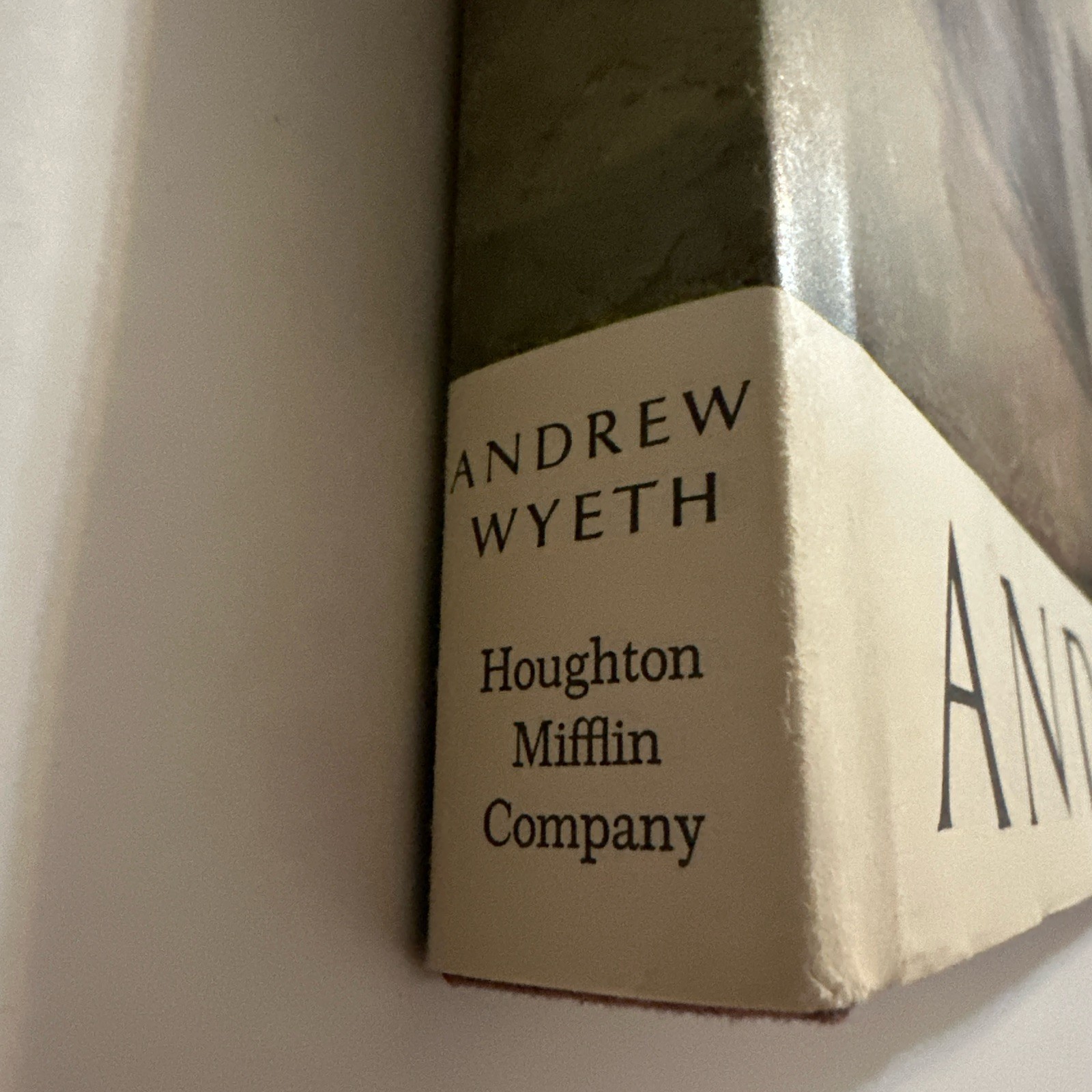Andrew Wyeth Richard Meryman 1968 Second Printing Art Houghton Mifflin