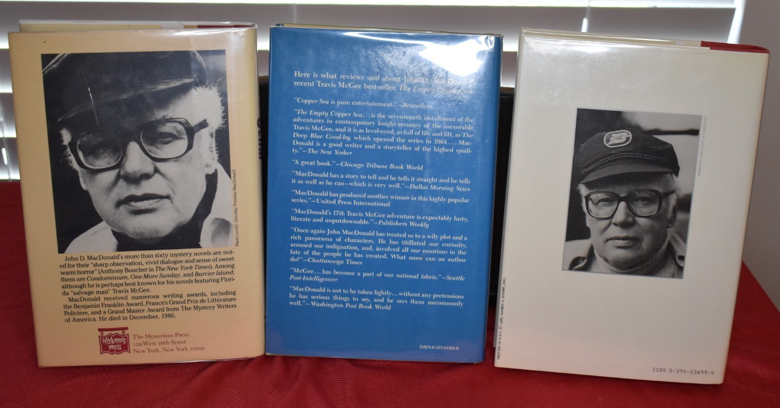 3x John D. MacDonald Spy HB Lonely Silver Rain Green Ripper Slam Door 1st/1st’s