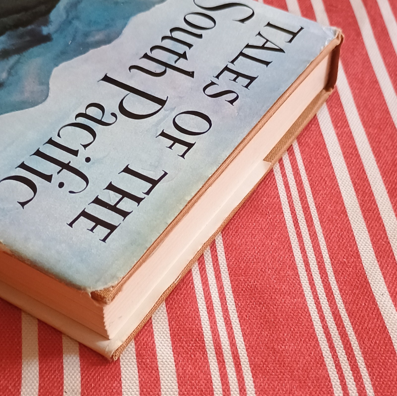 James A. Michener Tales of the South Pacific HCDJ Macmillan 1947 1st BCE