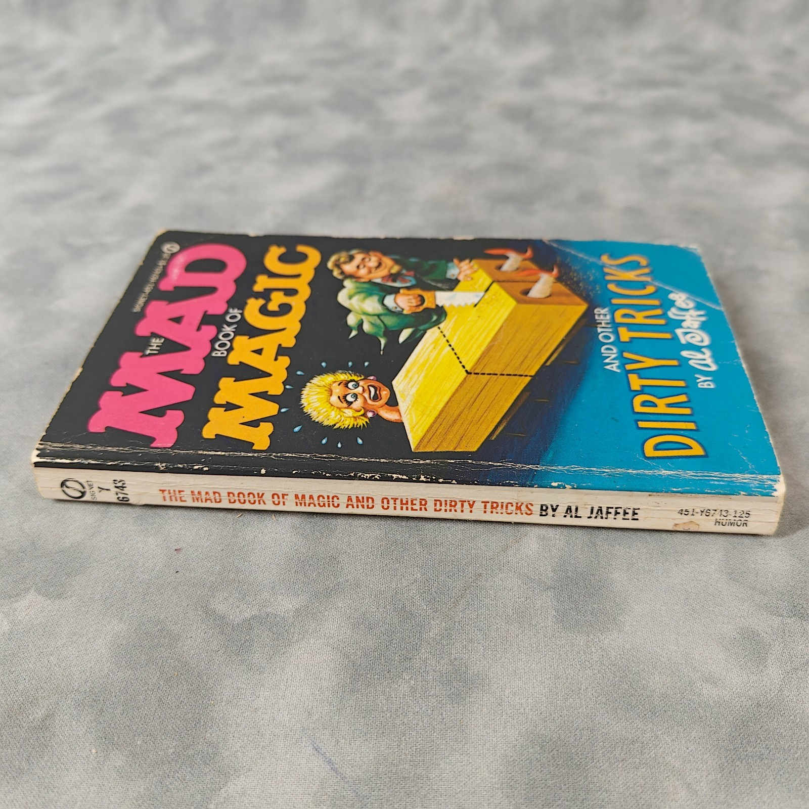 1970 1st Print MAD Book of Magic & Other Dirty Tricks – Al Jaffee Signet PB 1.25