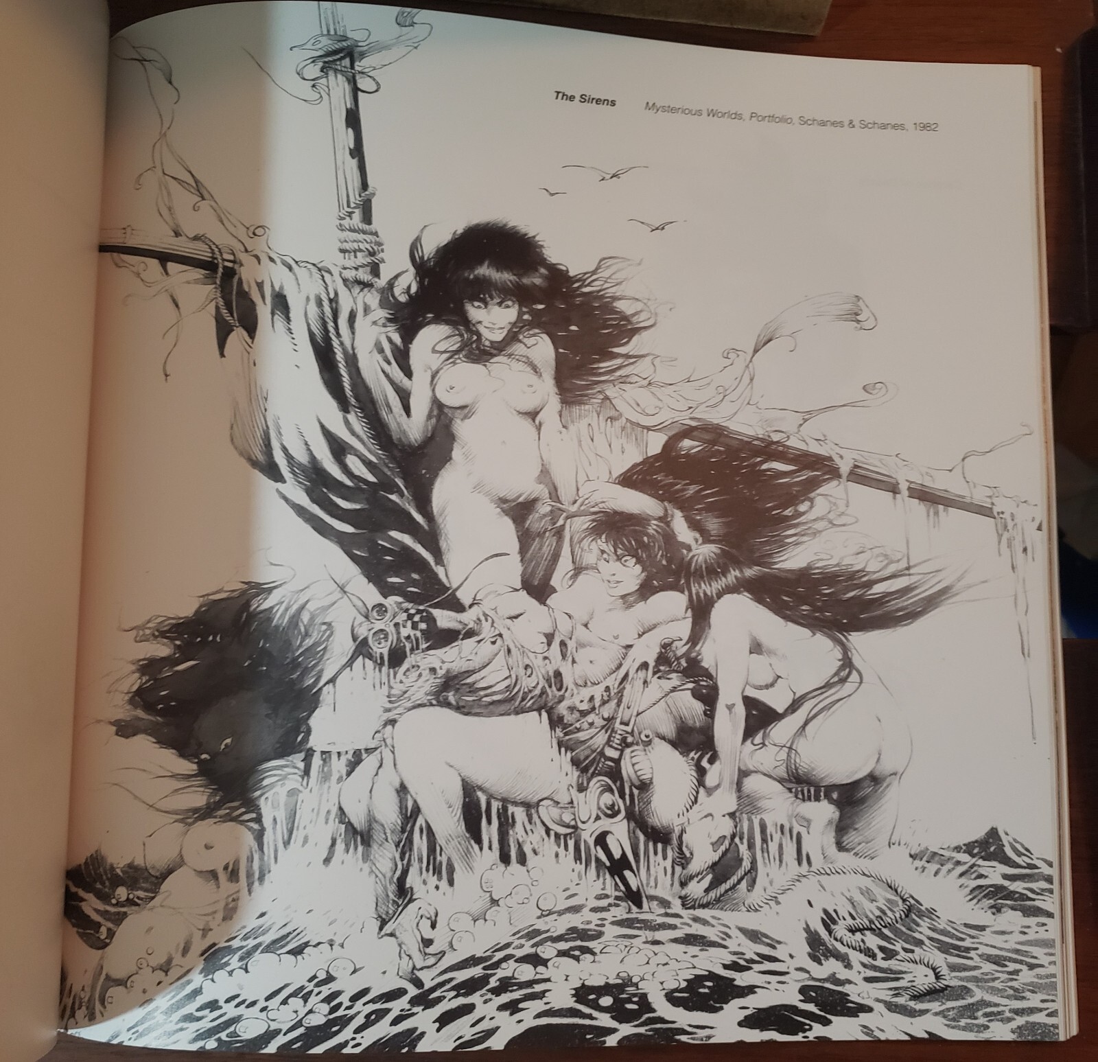 1995 Visions The Art of Arthur Suydam SC 1st/1st 12 x 12″ PB Dark Horse Comics