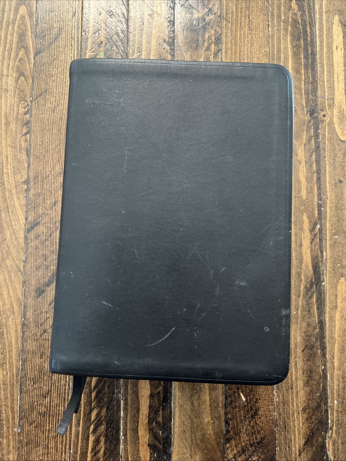 2013 Black Simulated Leather LDS Quad Scriptures 7-1/2” X5-1/2” Clean!