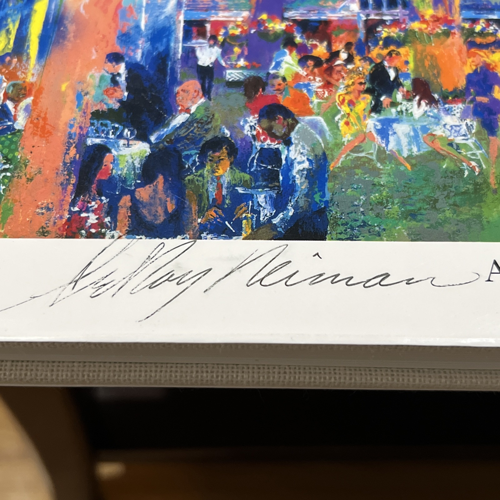 Leroy Neiman Autographed Book Prints 1980-1990 – SIGNED TWICE! Hardcover