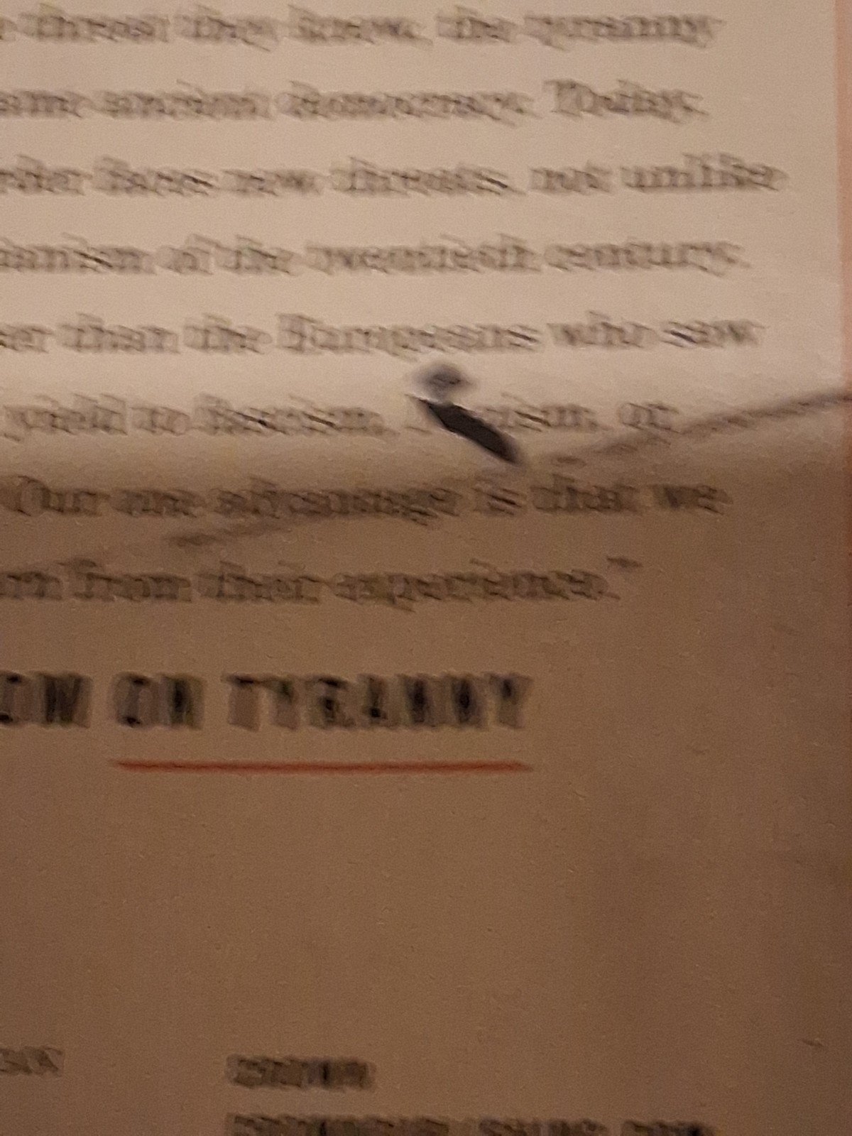 On Tyranny: Twenty Lessons from the Twentieth Century by Snyder, Timothy
