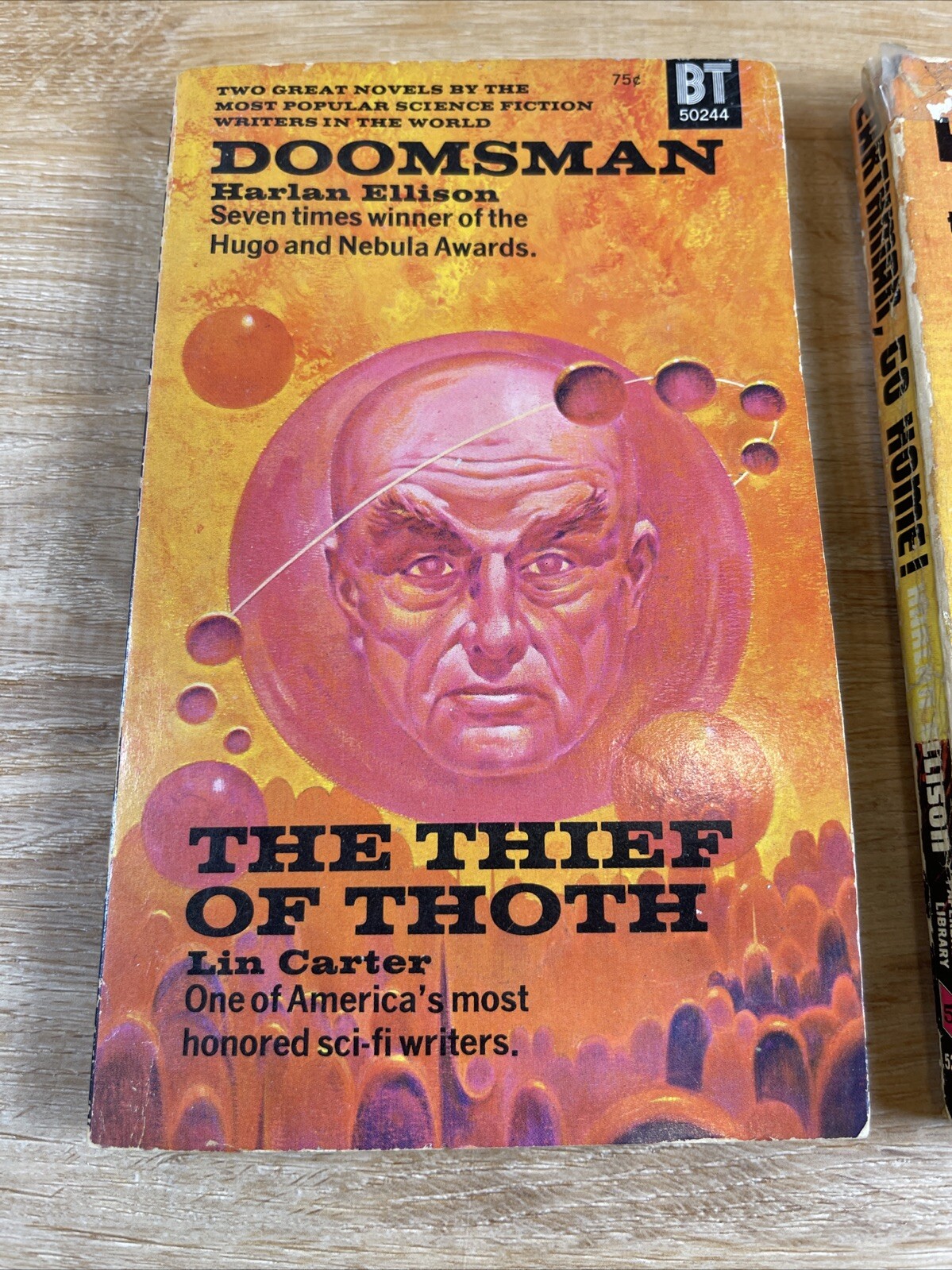 Harlan Ellison PB Book Lot Doomsman Earthmam Go Home Ellison Wonderland