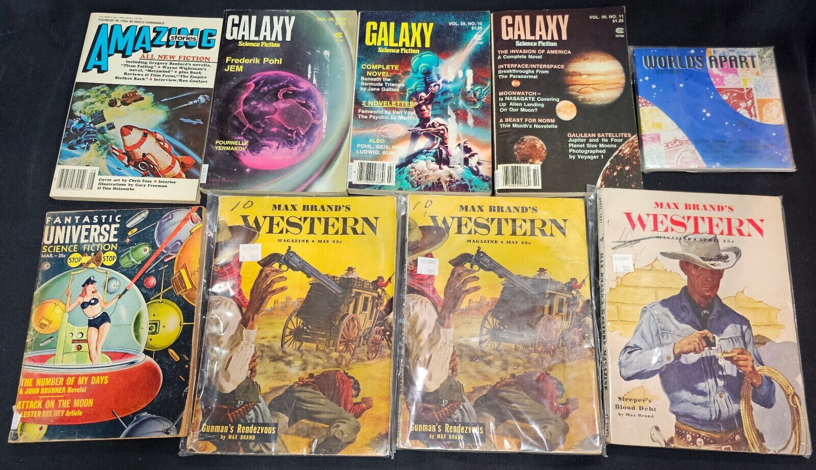 Used Paperback Books LOT of 29 – Misc Fiction Sci-Fi, Humor, MAD