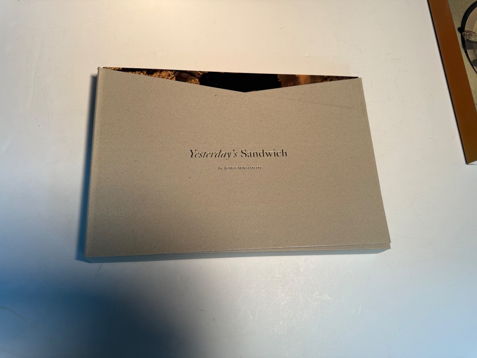 YESTERDAY’S SANDWICH By Boris Mikhailov – HC- 1st Ed – NEW/UNREAD