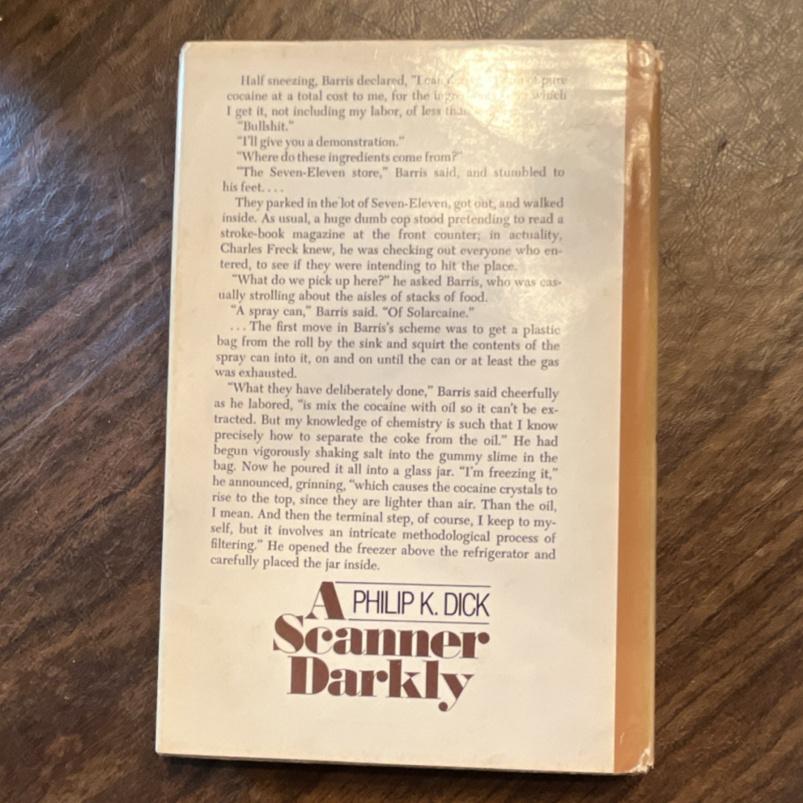 Philip K. Dick A Scanner Darkly Hardcover 1st Book Club Edition Doubleday 1977
