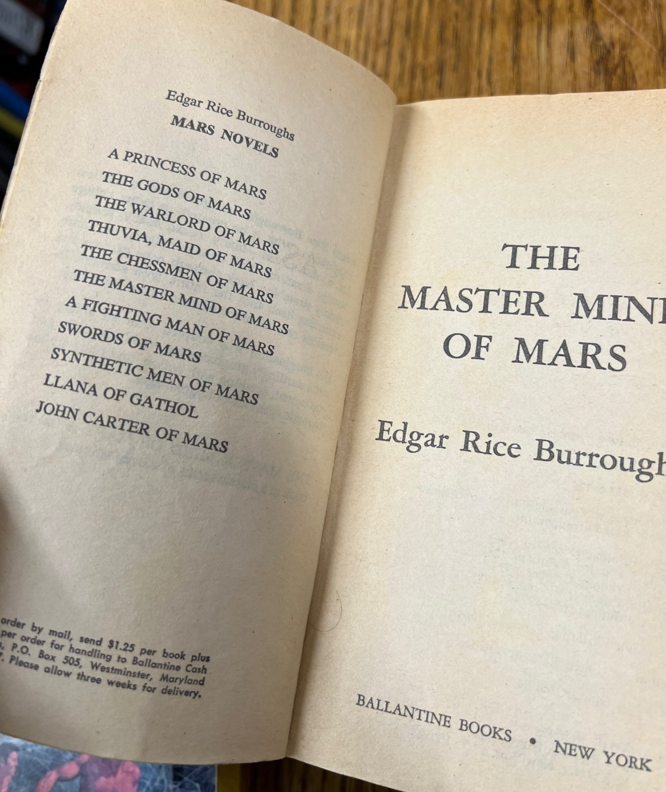 The Martian Tales of Edgar Rice Burroughs, 1-11, Lot of 10, Missing #10