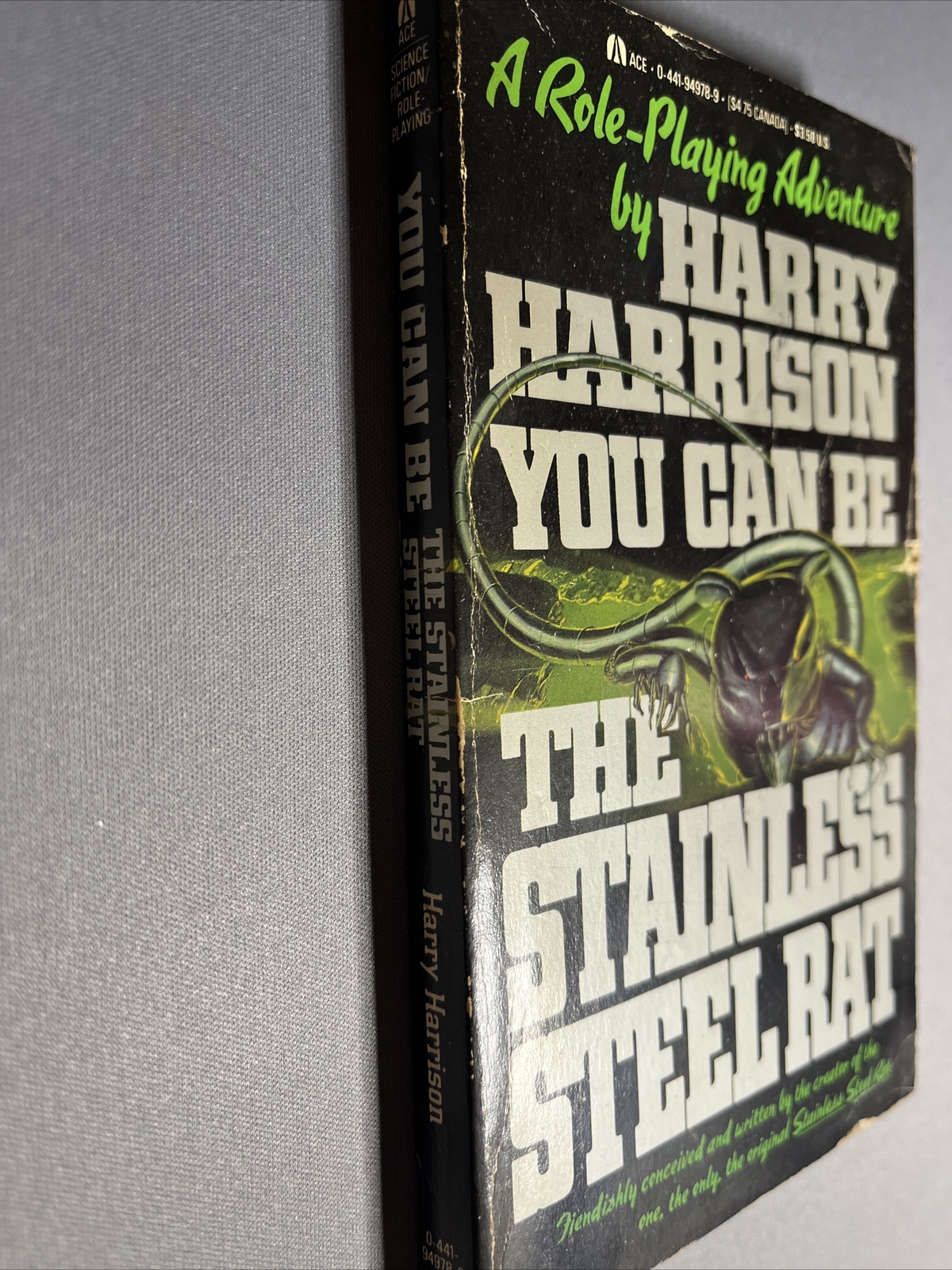 You Can Be The Stainless Steel Rat, A Role playing Adventure By Harry Harrison