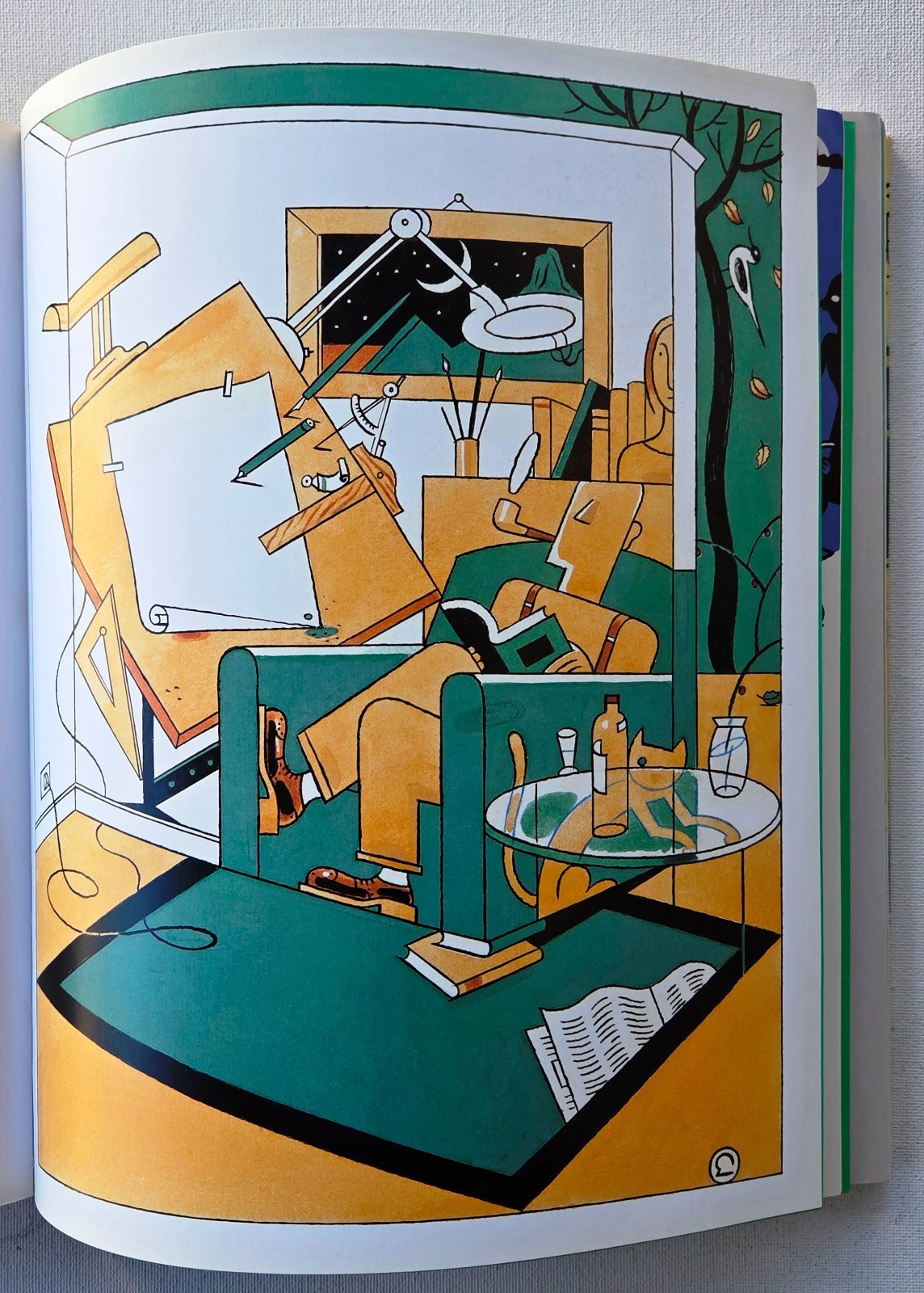 Rare Dutch Ever Meulen Book – Contemporary Belgian Graphic Art – New Yorker