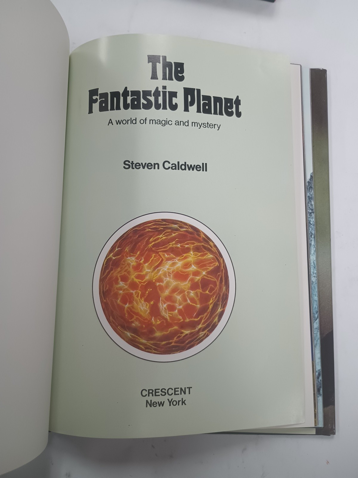 The Fantastic Planet: A world of Magic and Mystery – Caldwell HC w/DJ