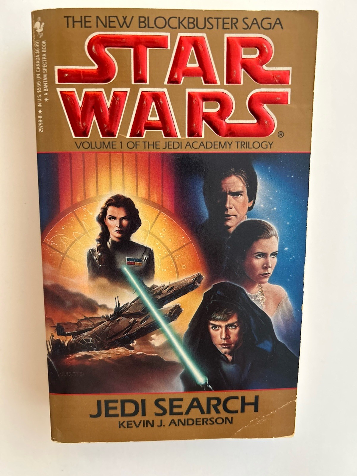 Star Wars: The Jedi Academy Trilogy by Kevin J Anderson (Books 1-3)