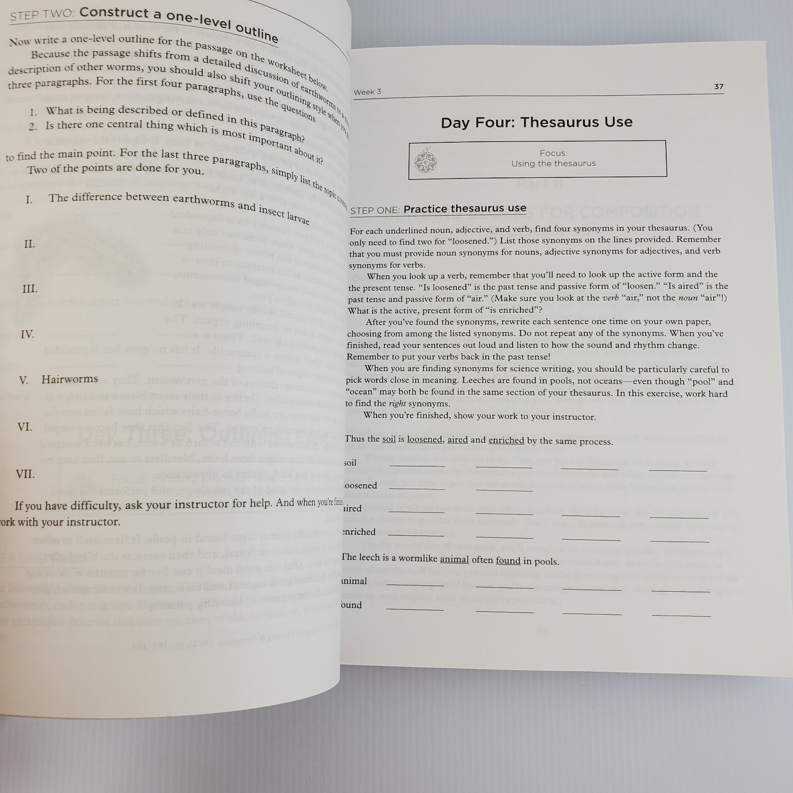 Writing with Skill Level 1 Well Trained Mind ~ Workbook x2 & Instructor ~ Bauer