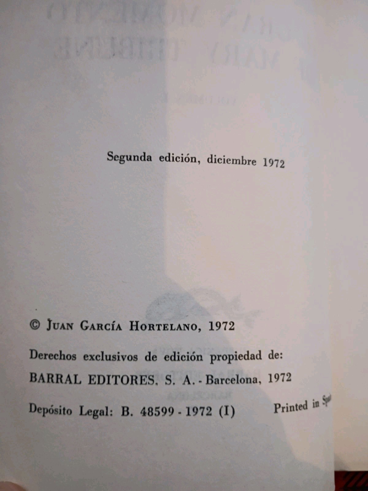 El gran momento de Mary Tribune (Spanish) Juan García Hortelano 1972 2nd Print