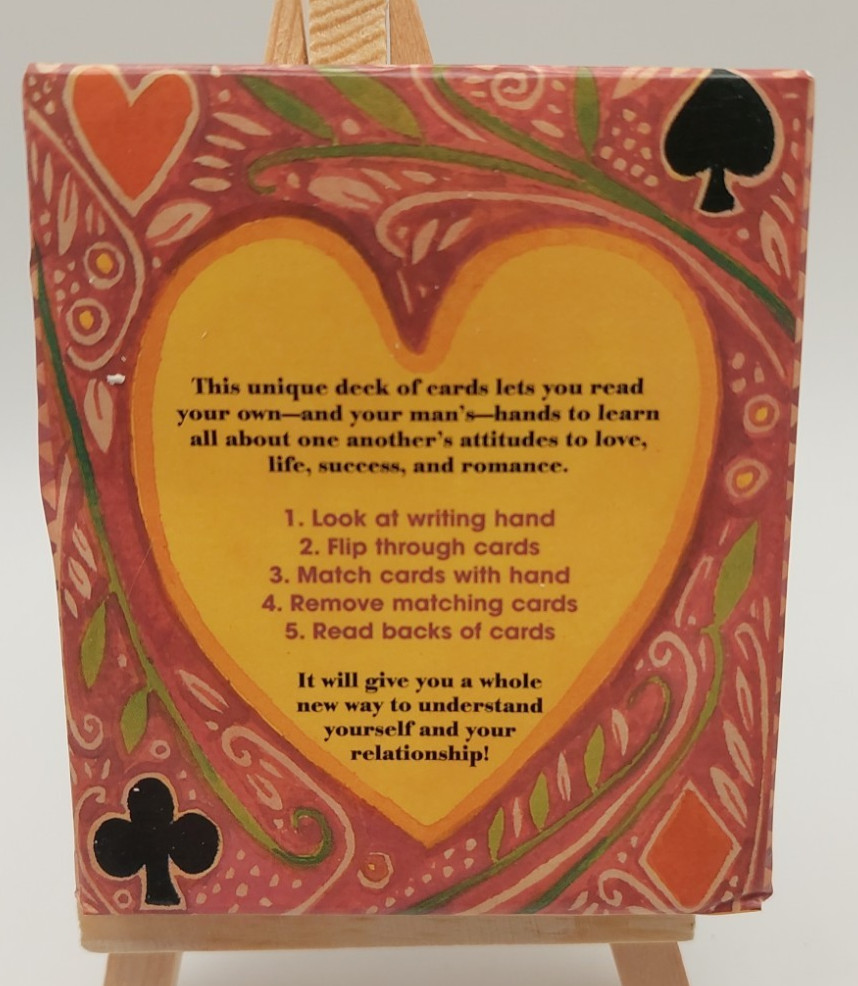 Love Deck by Marion Gale – Sealed Card Set – Read His Hands Know His Heart –2006