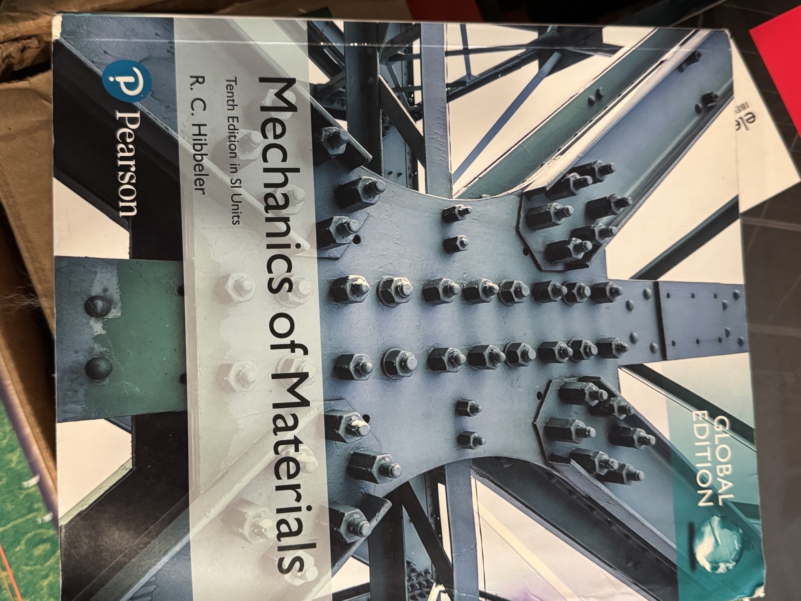 Pearson Mechanics of Materials Tenth Edition SI Units Global Edition Textbook