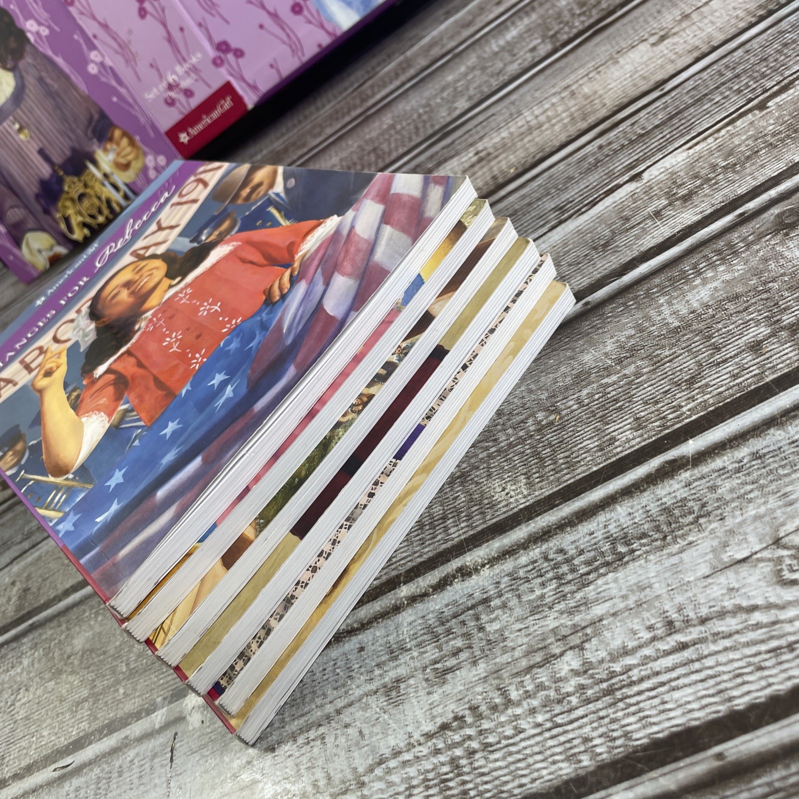 American Girl Rebecca 1914 Boxed Set 6 Paperback Books Jacqueline Dembar Greene