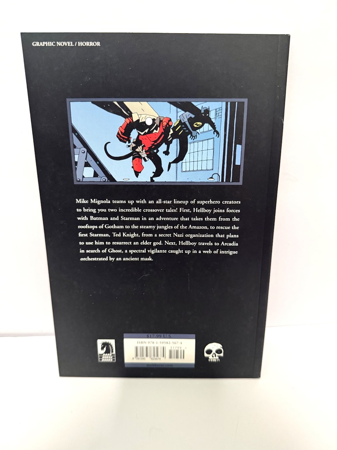 Hellboy Masks and Monsters Mike Mignola Graphic Novel Dark Horse Books