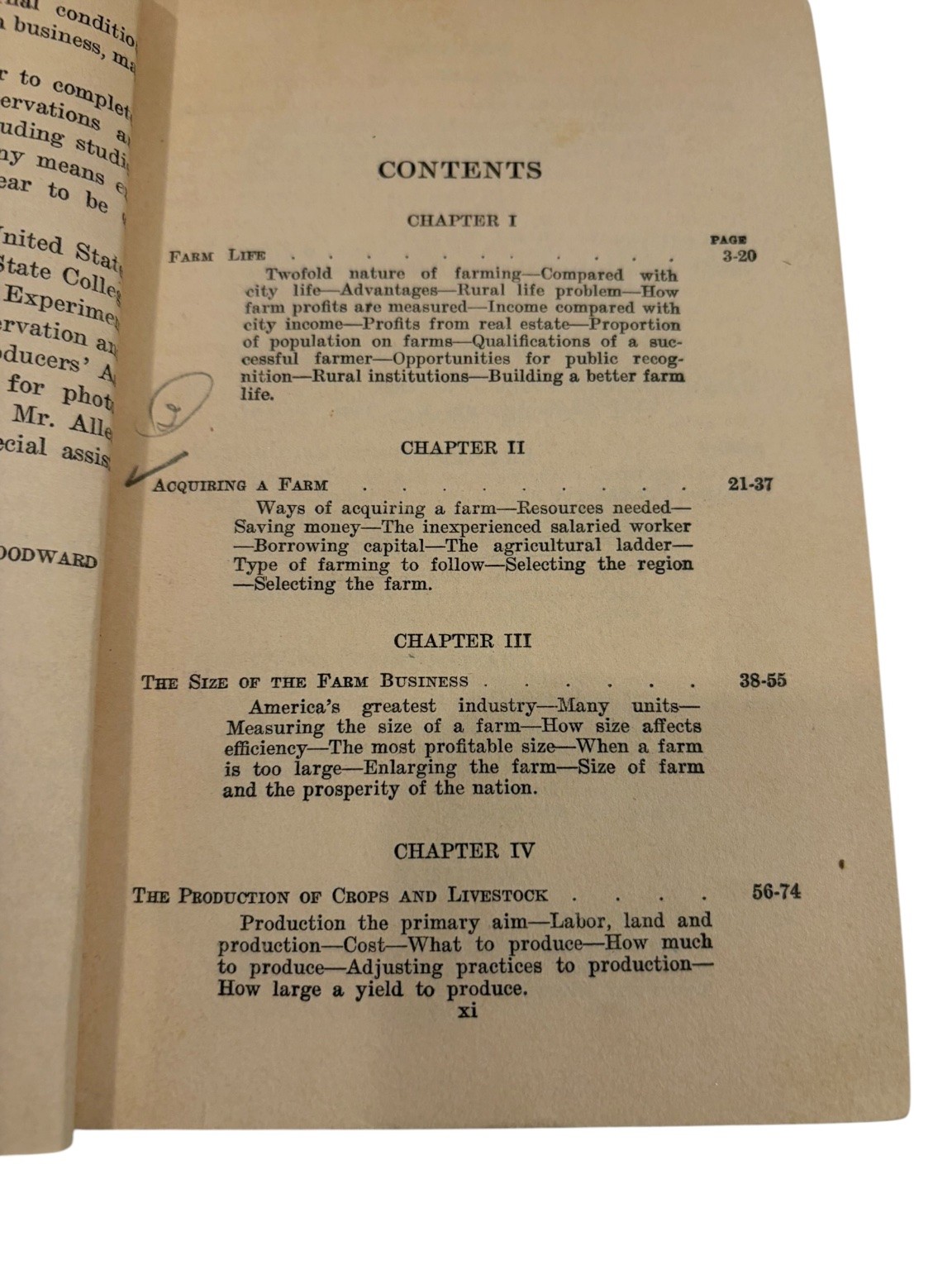 The Farmer and His Farm App Woodward 1924 Illustrated Agriculture Harcourt Brace