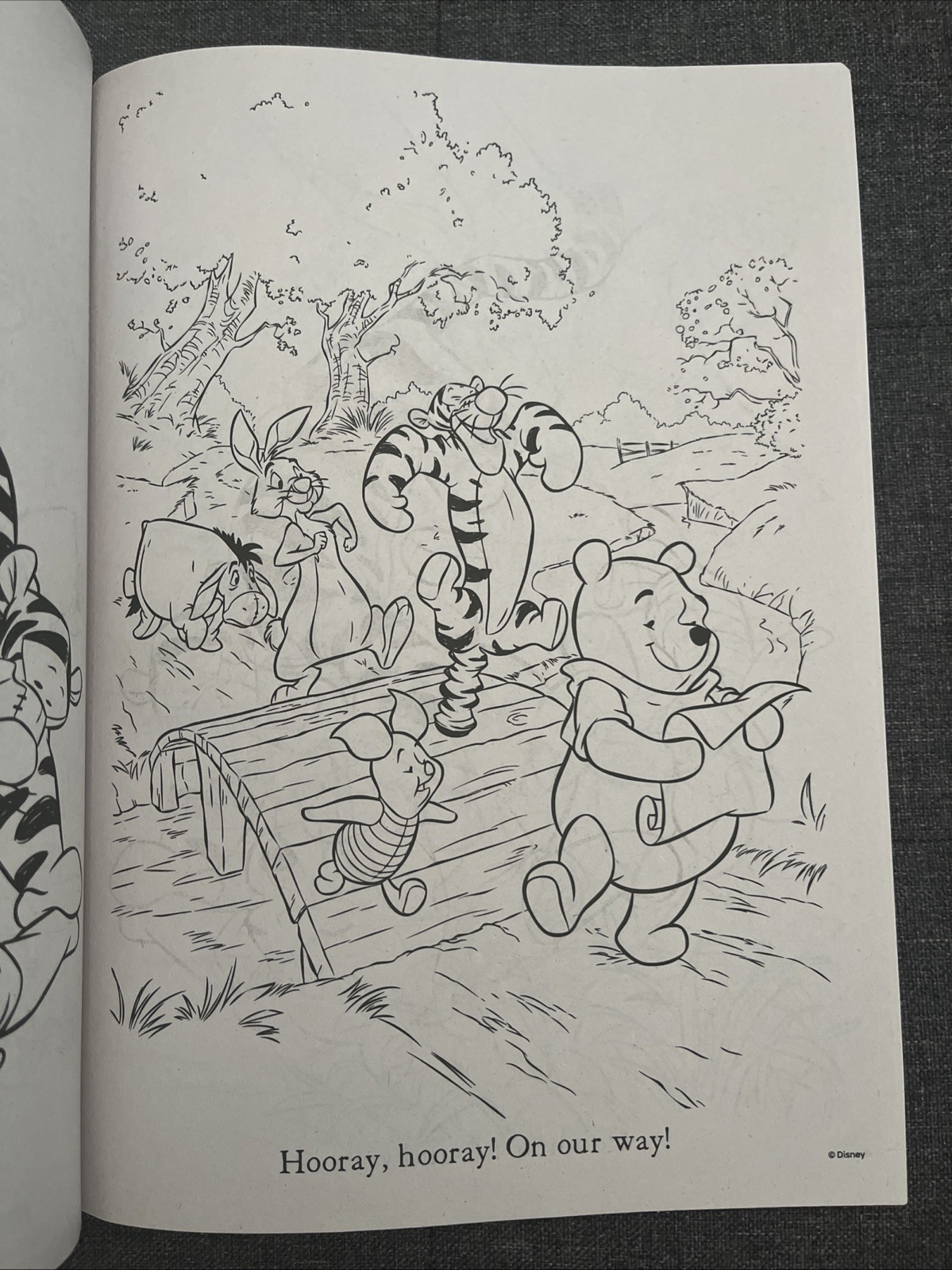 Disney Winnie the Pooh Big Fun Book to Color Puzzles Games and Coloring