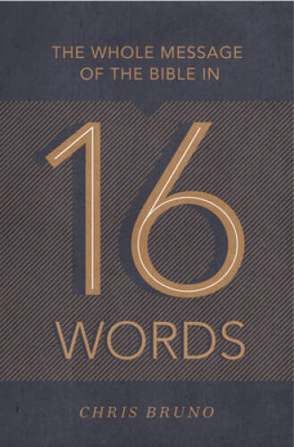 The Whole Message of the Bible in 16 Words – Paperback By Bruno, Chris – GOOD