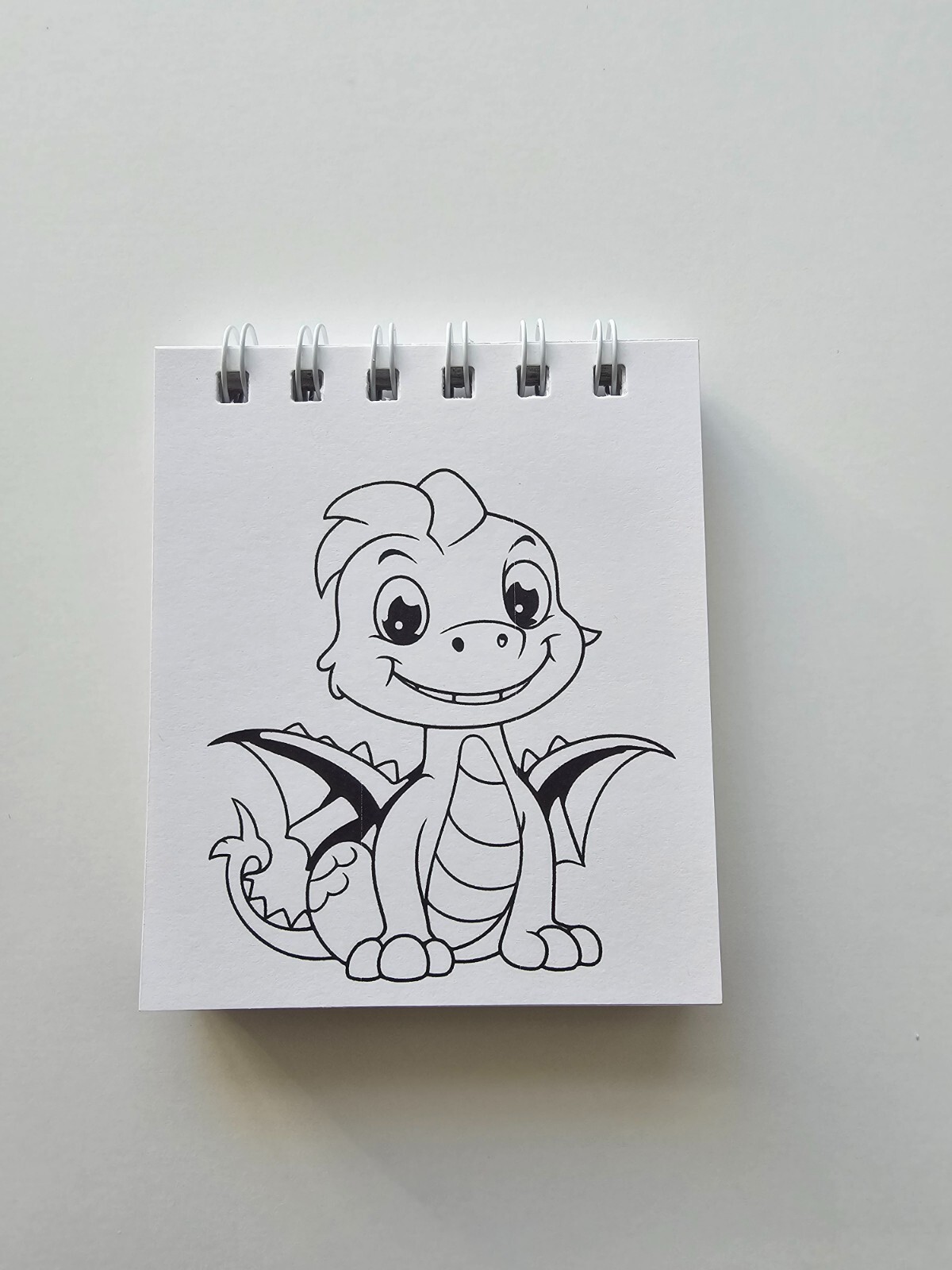 Dino and Dragons Mini Coloring Book for kids and Adults. Mini Coloring Books