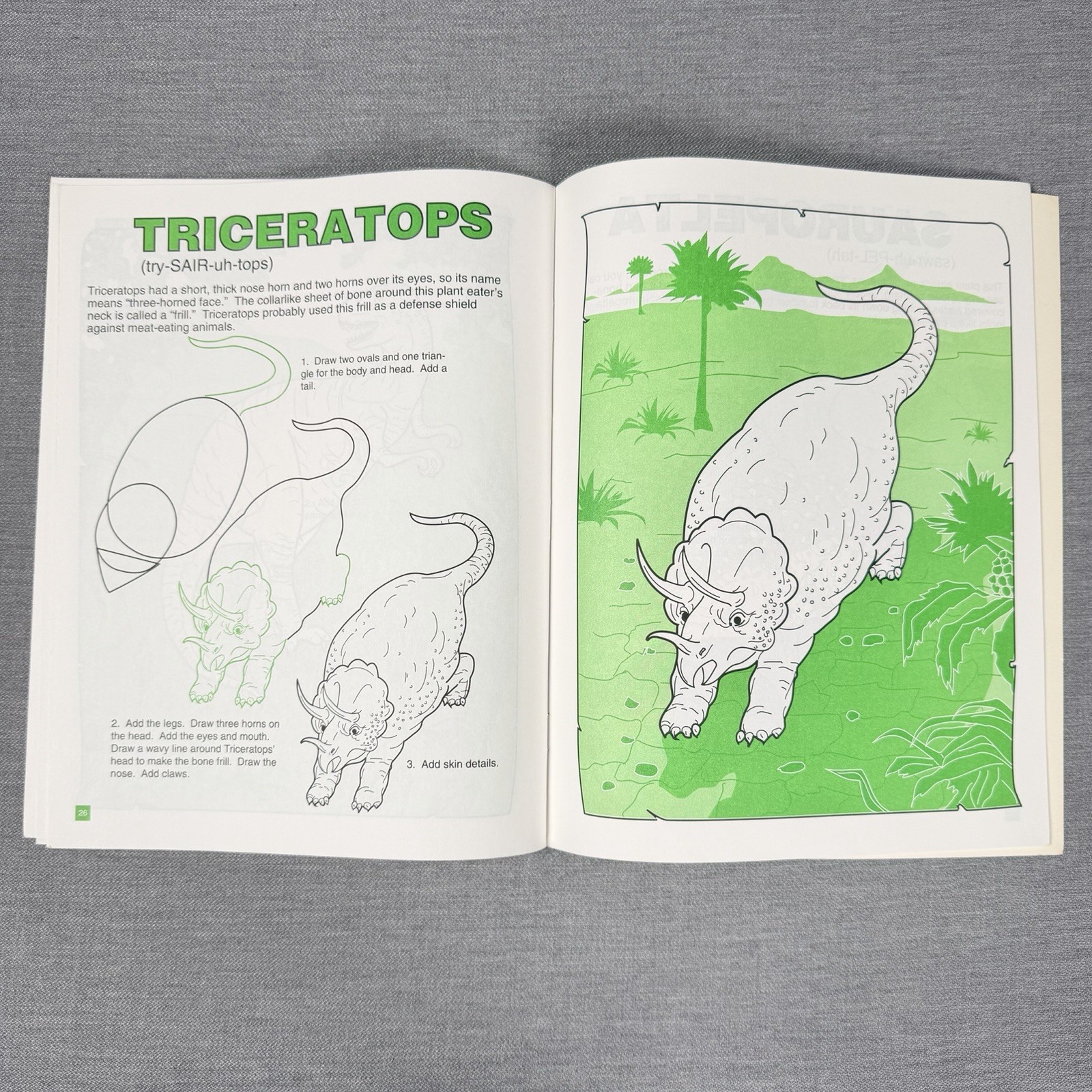How to Draw Prehistoric Animals: Tyrannosaurus Rex, Velociraptor, Triceratops…