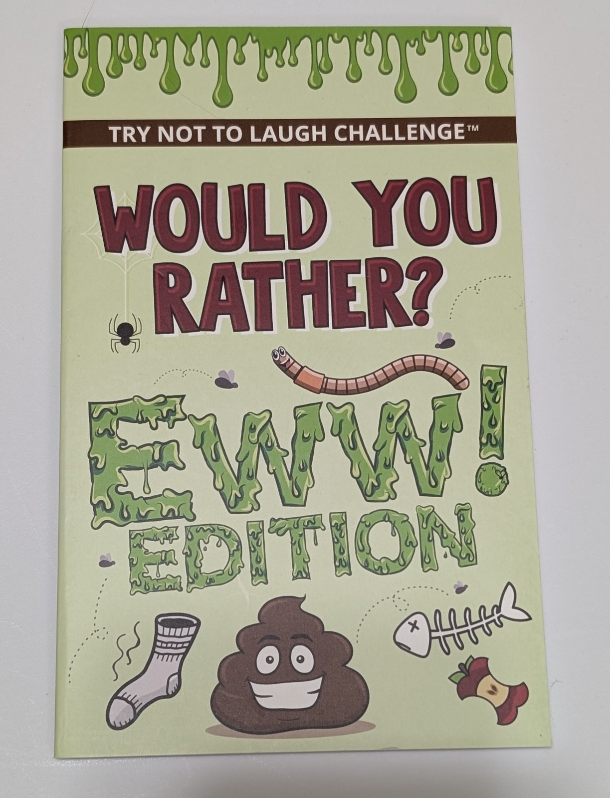 Would You Rather? EWW! Edition Try Not to Laugh Challenge Paperback Games