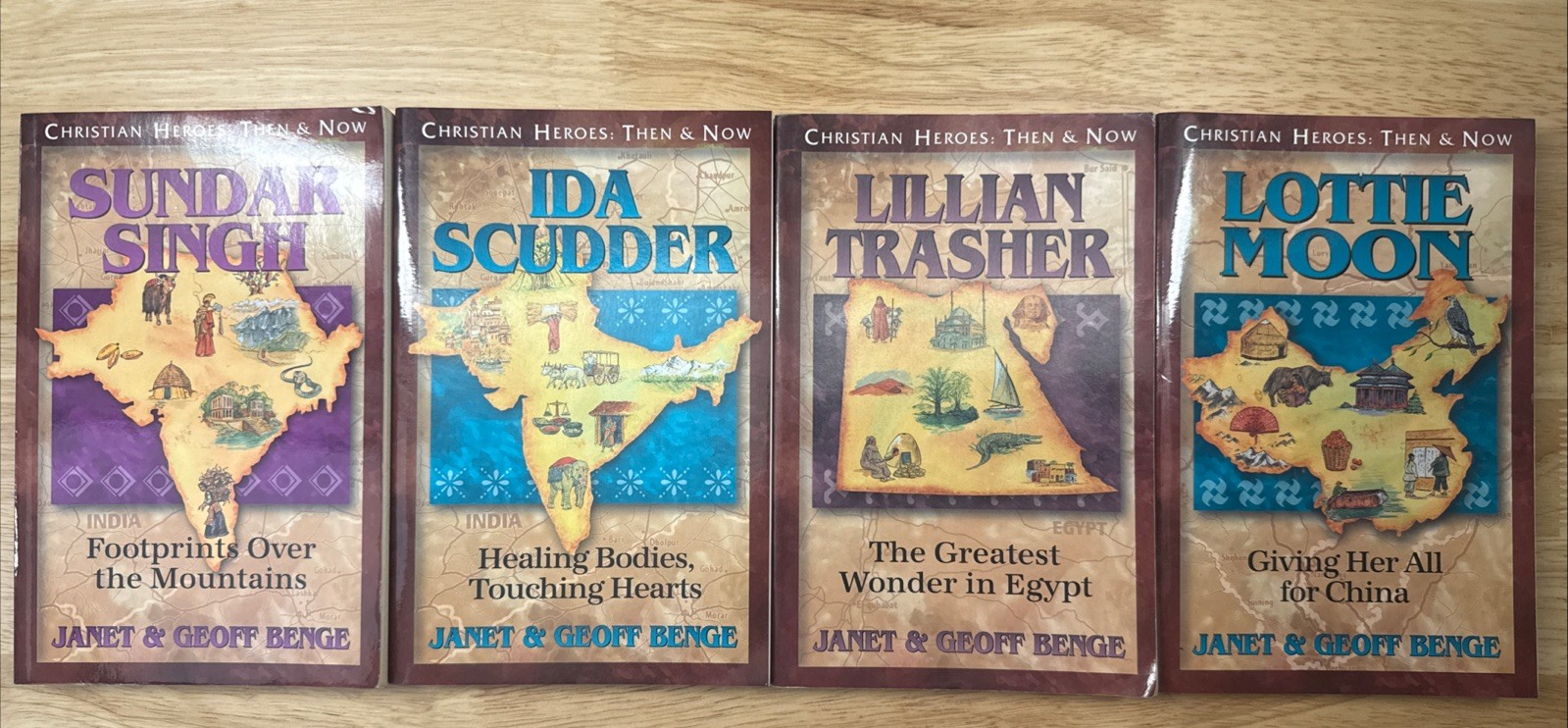 Christian Heroes Then and Now 13 Book Lot YWAM Biography Series Set
