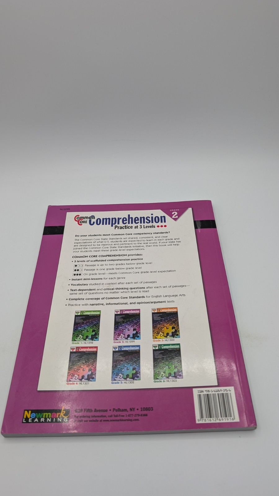 Common Core Comprehension Grade 2 – Paperback By Multiple Authors GOOD