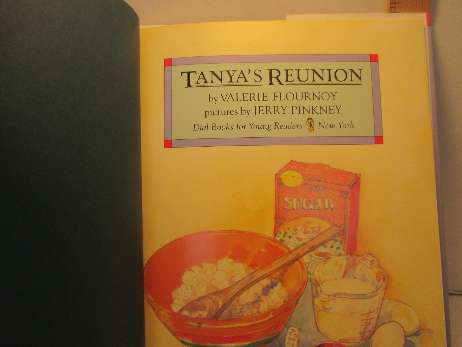 children’s picture book TANYA’S REUNION by FLOURNOY illus JERRY PINKNEY 1995 hc
